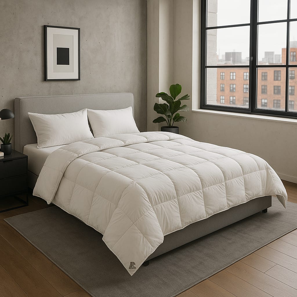 שמיכת פלומה 100 %