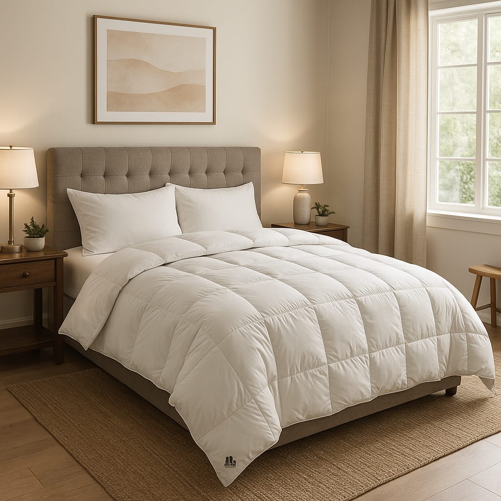 שמיכת פלומה 100 אחוז